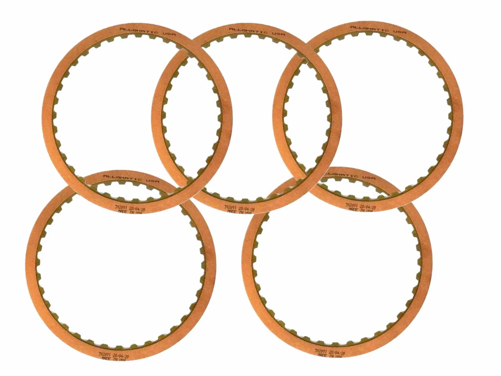 ALLOMATIC K54222-TSS Friction Plate Kit - Reverse Clutch (TH180 / 4L30E / ML4 / MD2 / MD3)