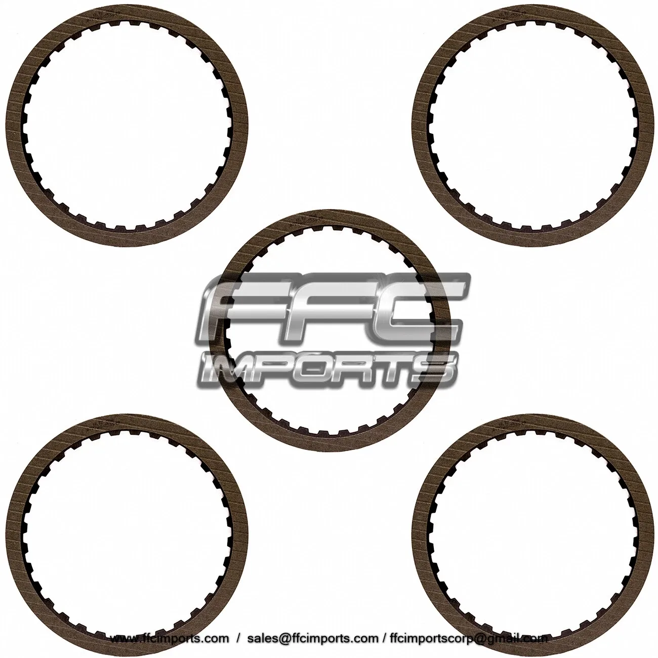 2003-UP Jeep Wrangler 42RLE Low/Reverse Friction Clutch Plate Set MPN 92134