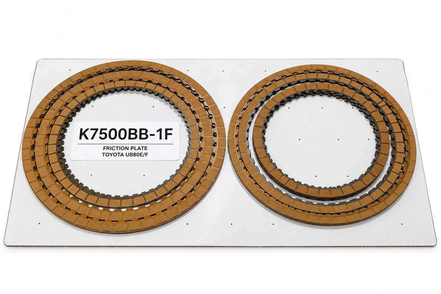 2019-2022 Toyota UB80 / UB80E / UB80F Friction Clutch Plate Kit KA75980B image 2