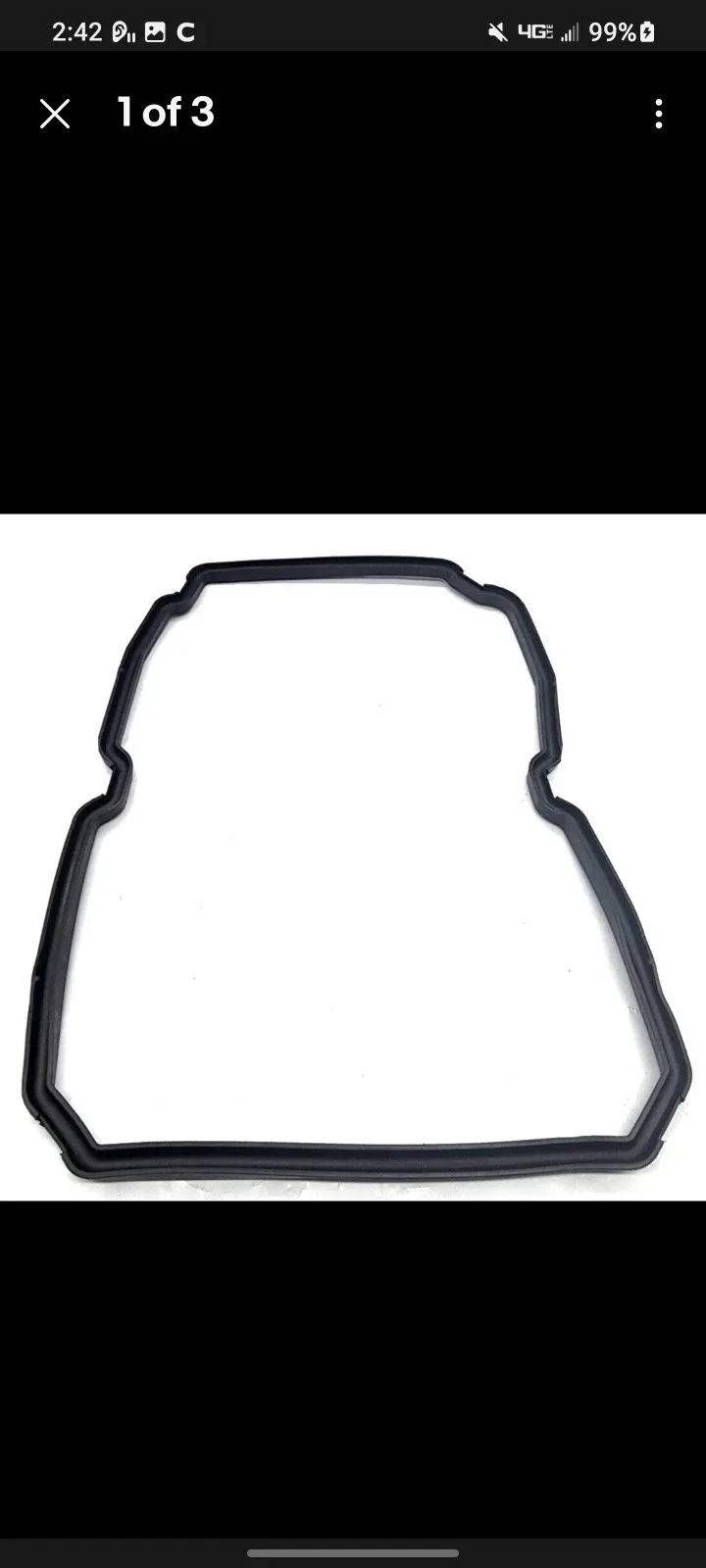 Mercedes 722.6 Nag 1 Transmission oil Pan Gasket image 2