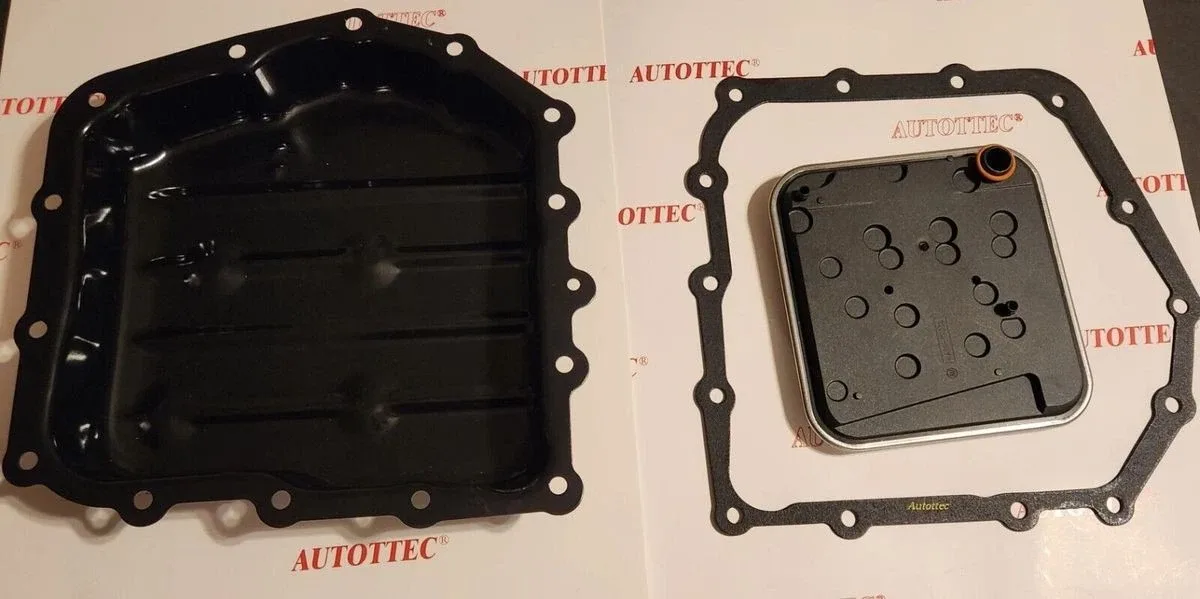 A604 Transmission Oil pan & OIL Pan Gasket FIBER  & Filter 89-up