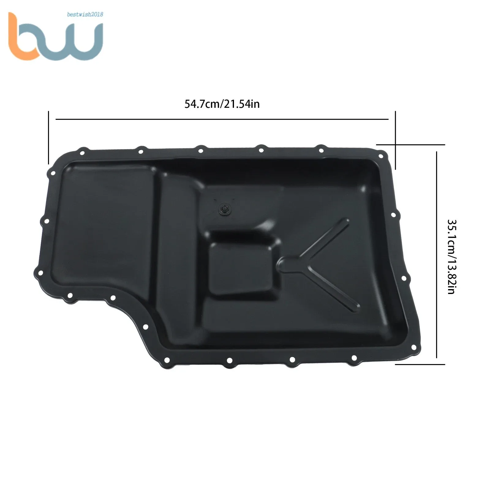 2011-2018 Ford Super Duty Transmission Oil Pan (TINVHY BW1134140TH) image 2