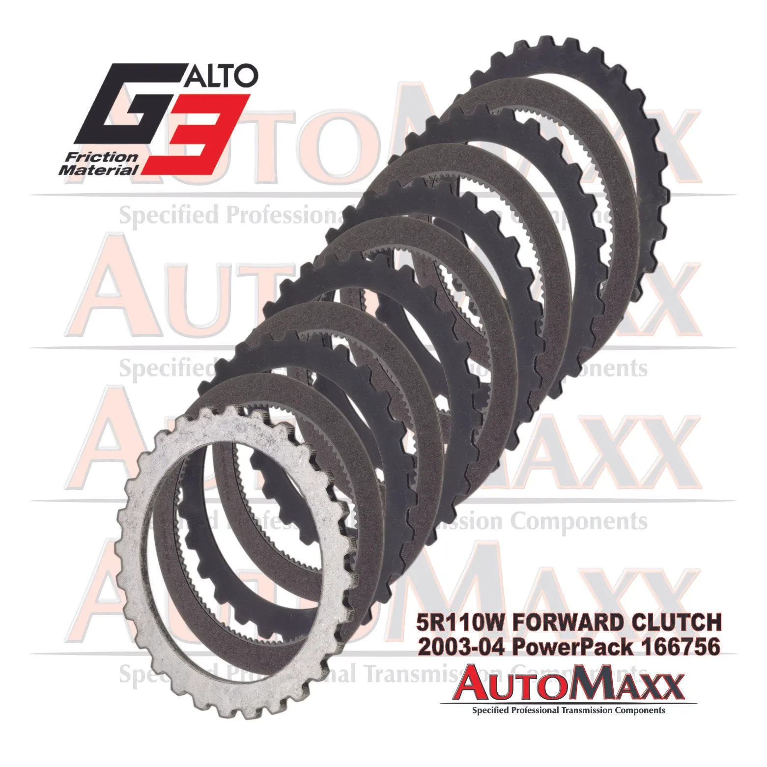 2003-2004 Ford 5R110W Forward Clutch PowerPack Alto MPN 166756