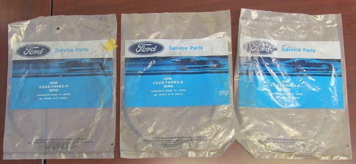 1993-1997 Ford Probe GT Automatic Clutch Plate Snap Rings - F32Z-7D483-G image 2