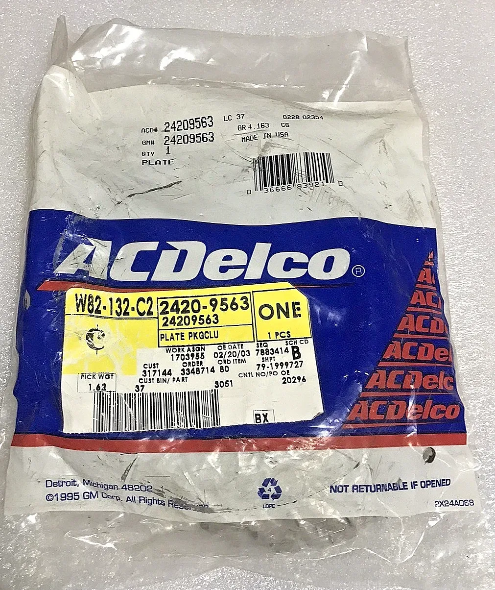 GM NOS 3-4 Clutch Plate Kit 24209563 (24238600)