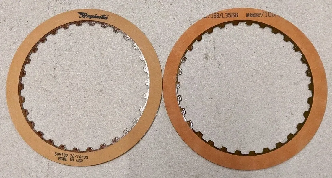 Lot of 10 Forward & Direct Friction Clutch Plates for TH200 / TH200C / TH200-4R / TH325 / 325-4L (MPN 54106A / R505100) image 2