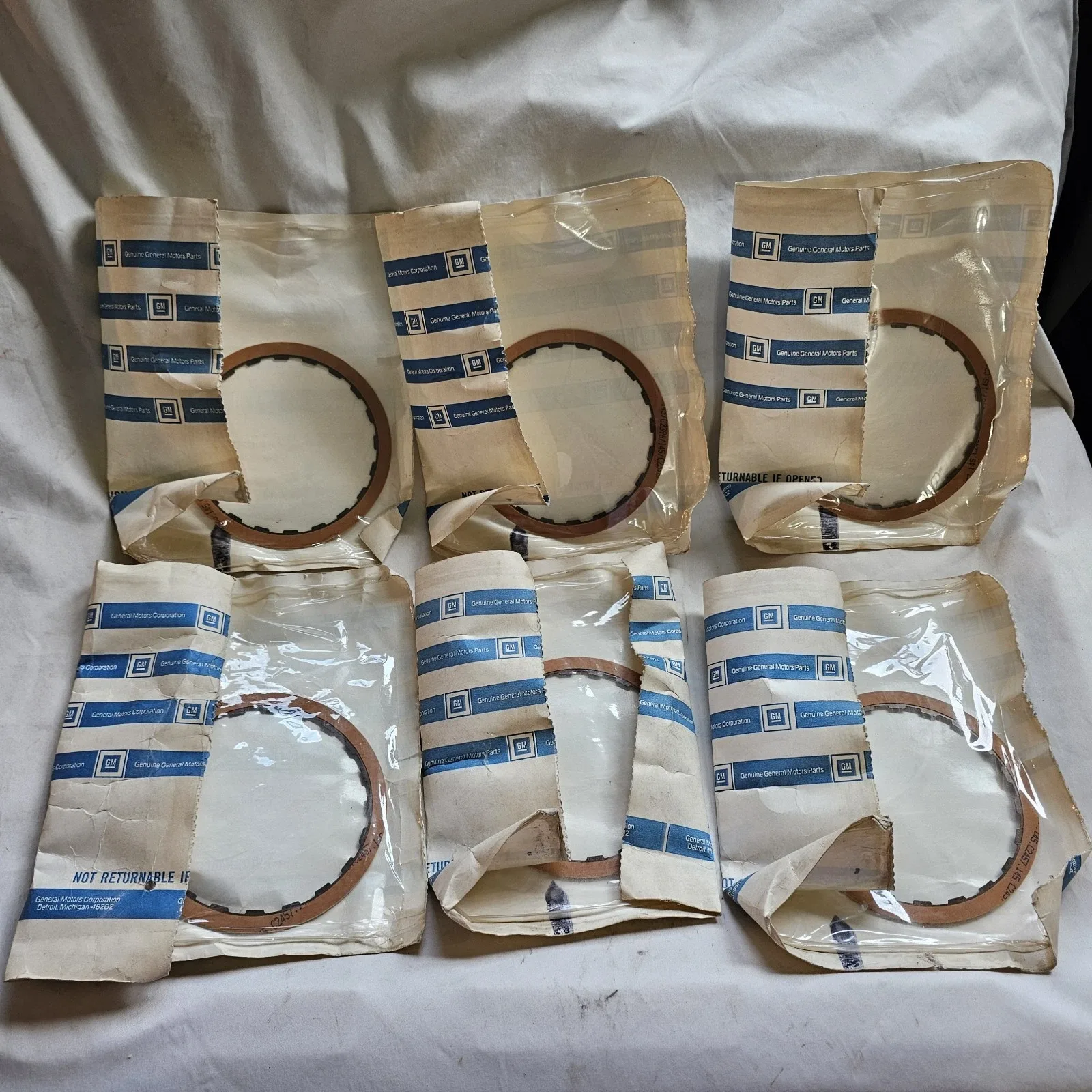 1993-Up GM TH700R4 / 4L60E Friction Clutch Plate MPN 8654145 image 3