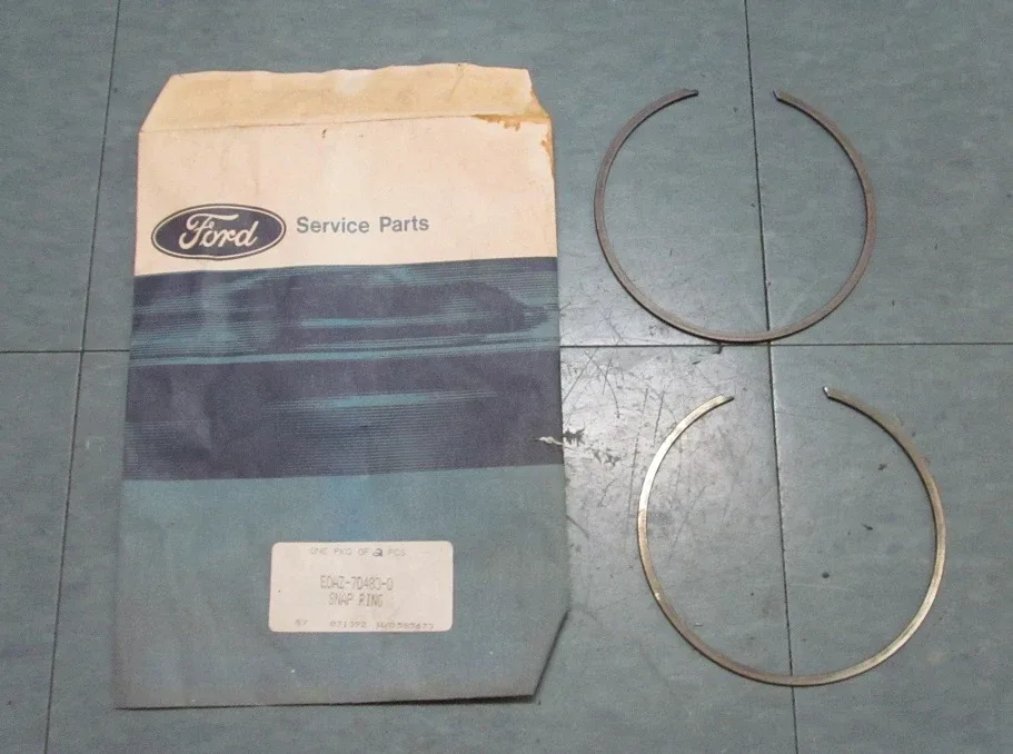 1979-1993 Ford Mustang 5.0 V8 Automatic Clutch Pressure Plate Retainer Snap Ring - E0AZ-7D483-D
