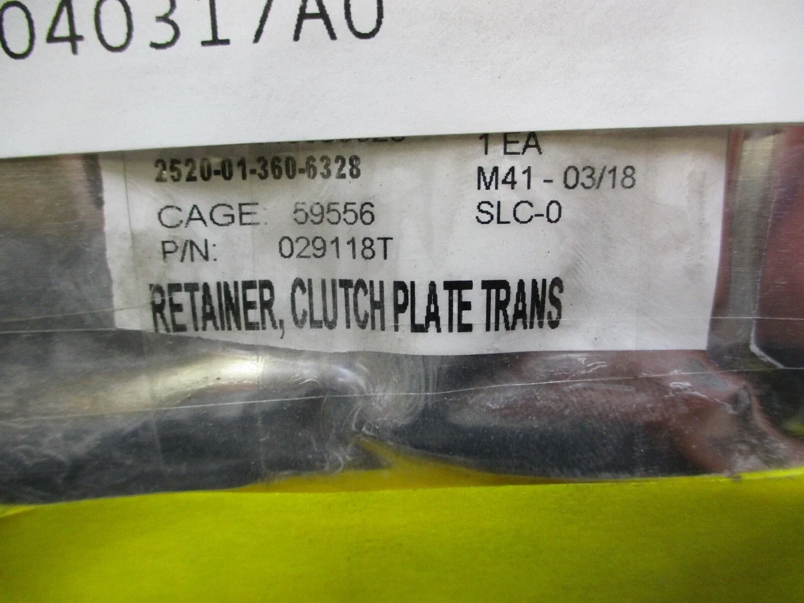 Kovatch 029118T Transmission Clutch Plate Retainer image 3