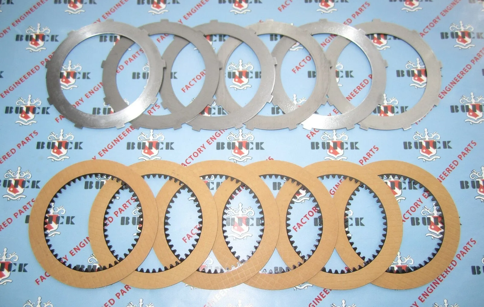1957-1963 Buick Dynaflow Clutch Friction & Steel Plates Kit - NORS image 3