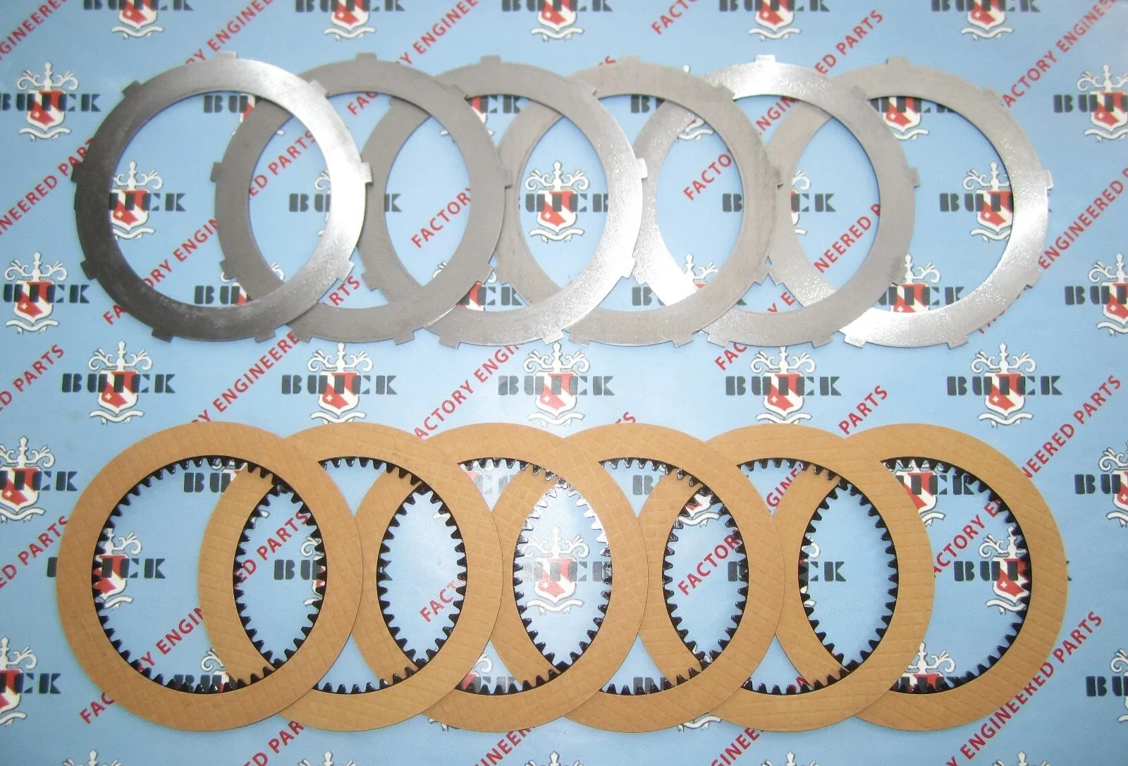1957-1963 Buick Dynaflow Clutch Friction & Steel Plates Kit - NORS