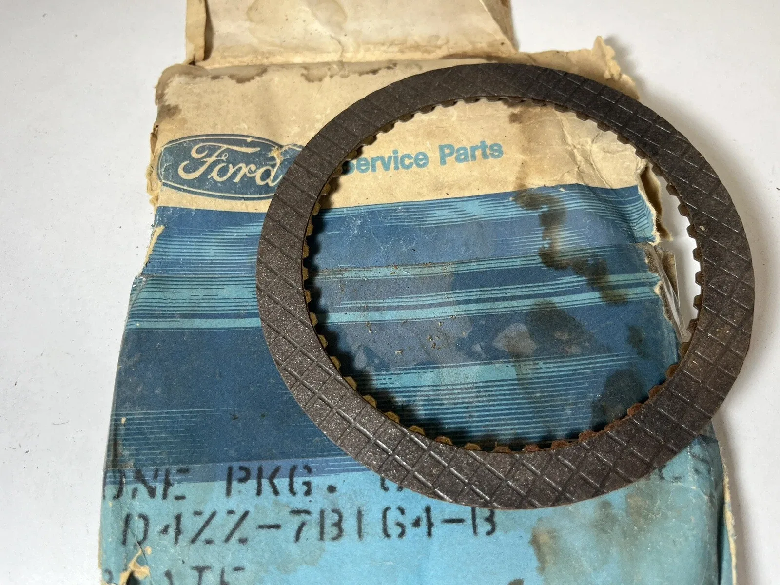 1974-1978 Ford Mustang II C3 Transmission Clutch Plate D4ZZ-7B164-B image 4