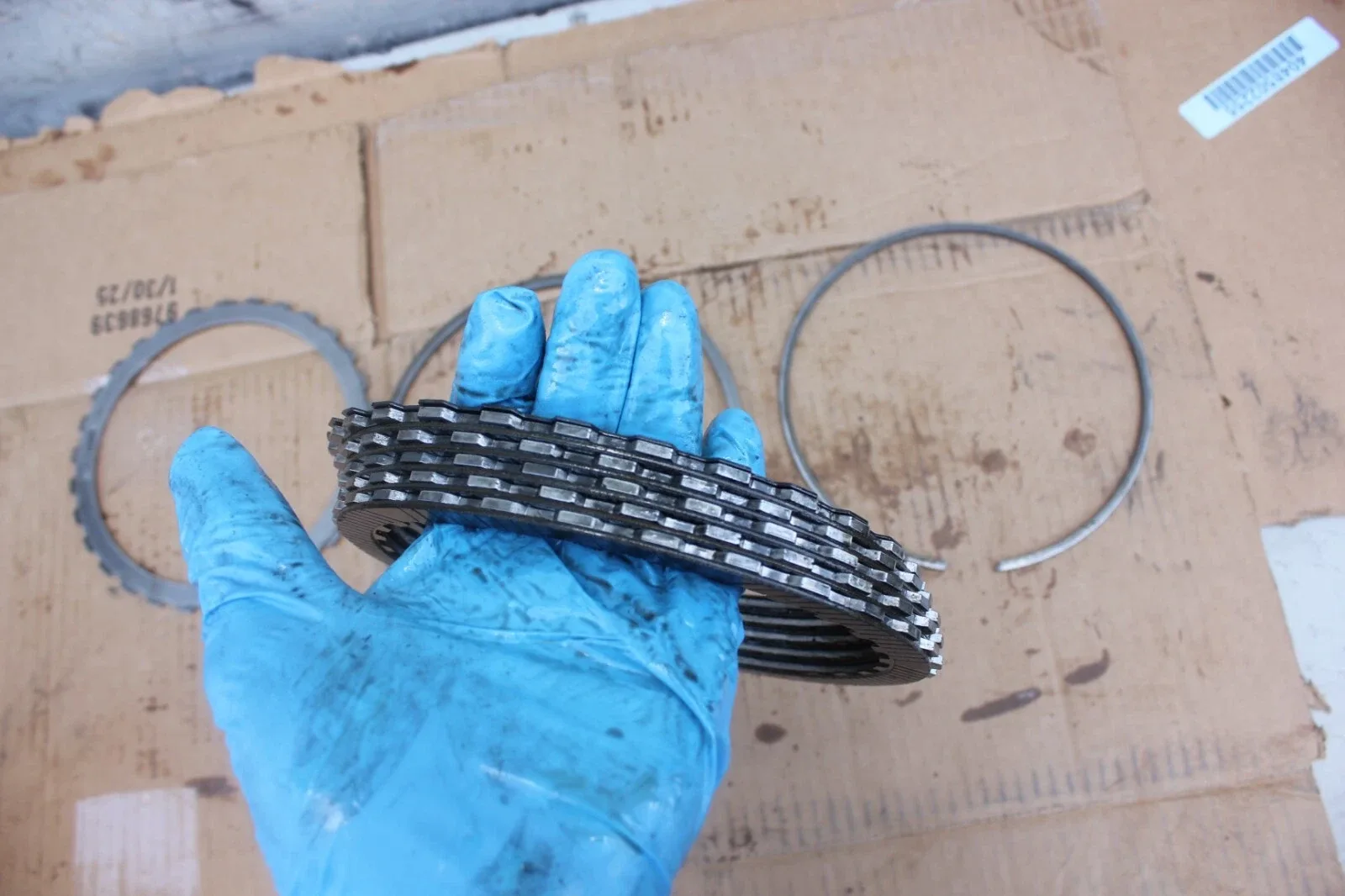 2009-2014 Genesis ZF 6HP26 Clutch Friction Plate 45000-49210 image 4