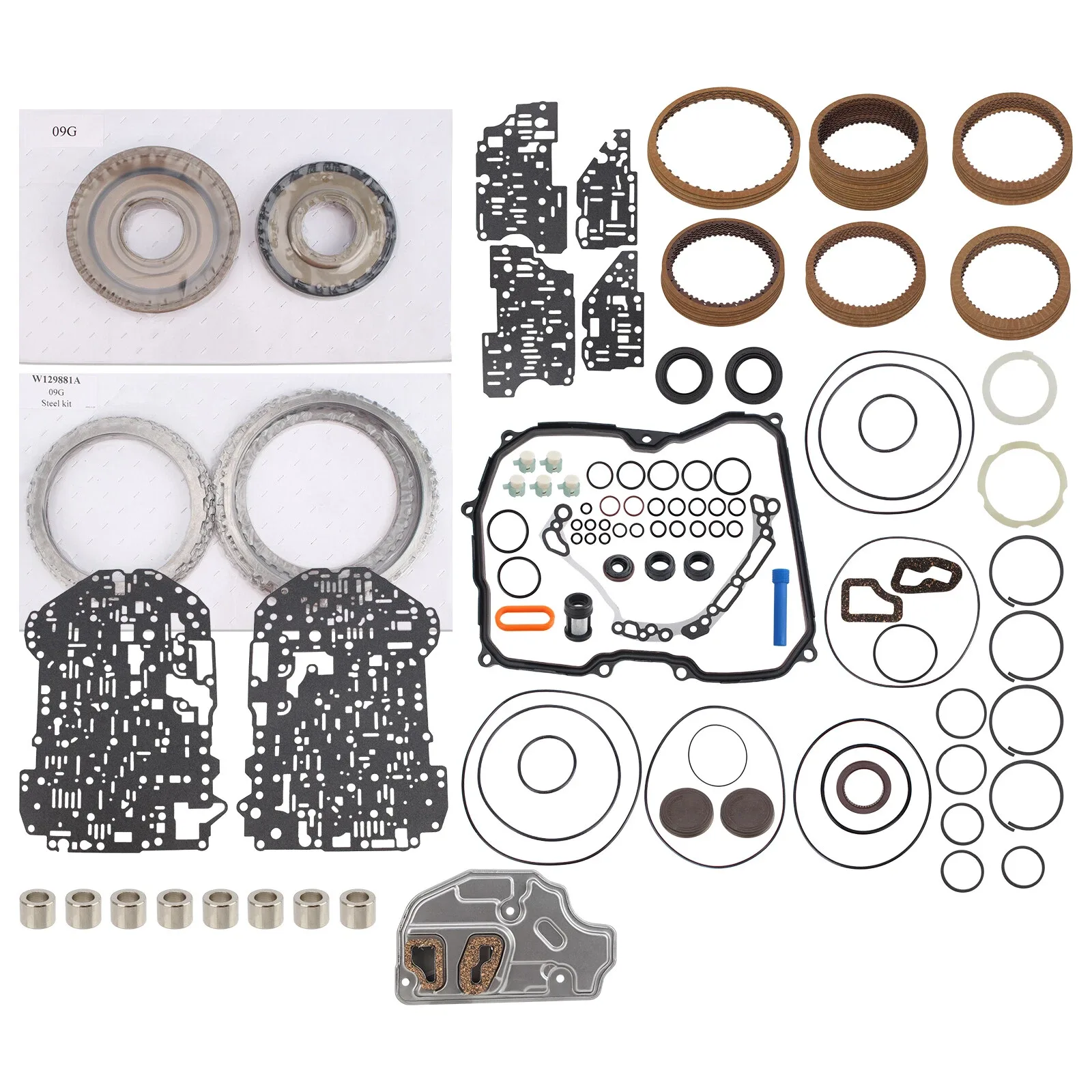 VW 09G TF60SN Transmission Master Kit T12900D by Azpartspro image 4