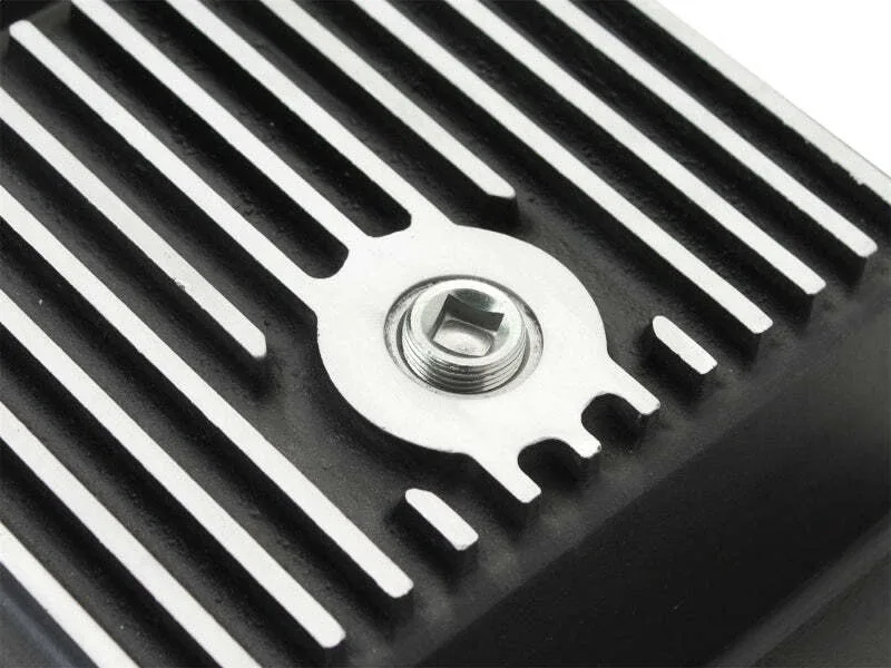 aFe Power Transmission Pan Black Machined Fits 09-14 Ford 6R80 F-150 Trucks image 4