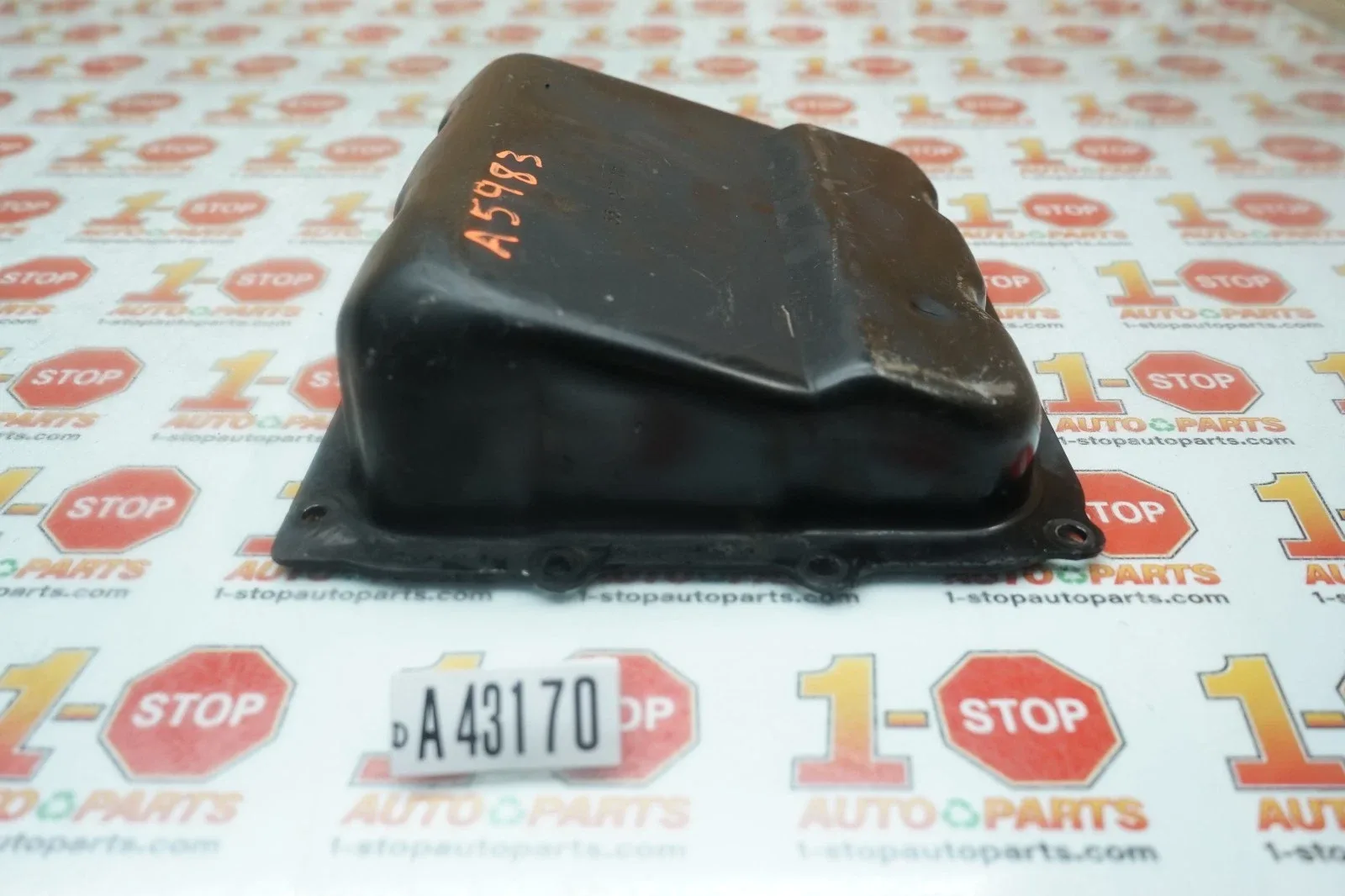 2011-2018 GRAND CARAVAN 62TE TRANSMISSION OIL PAN 05078556AA image 2