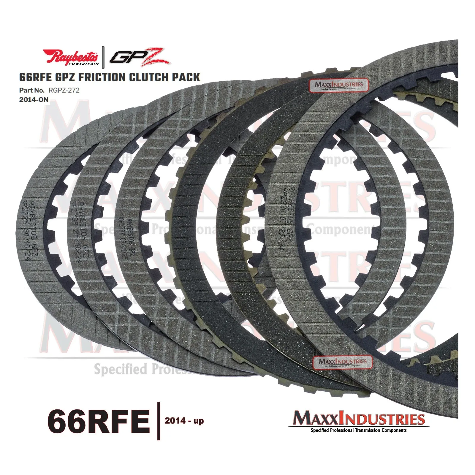 2014-2018 Ram 1500 66RFE Friction Clutch Plate Set RGPZ-272 image 3