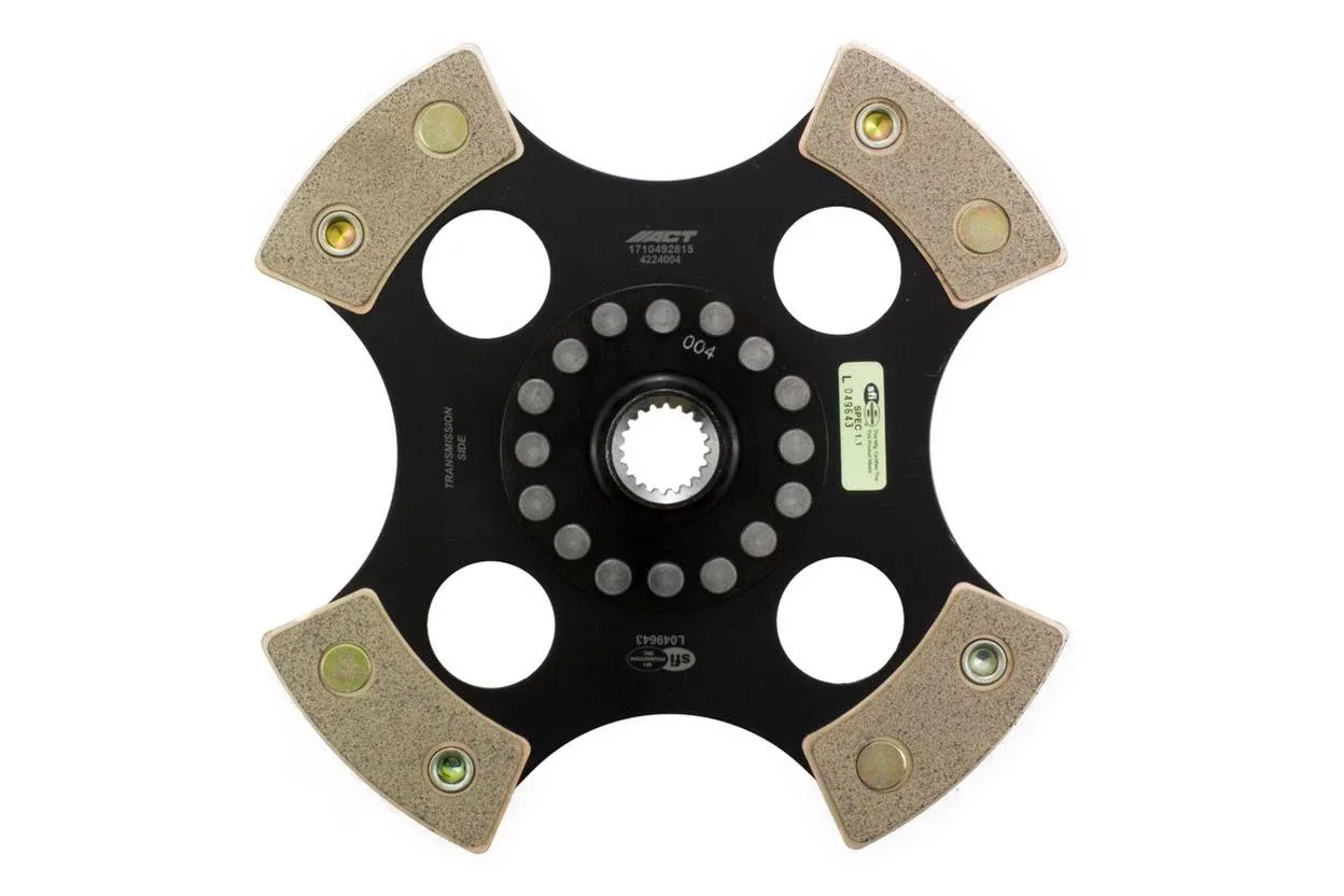 1994 Mitsubishi Eclipse G Advanced Clutch ACT 4 Pad Rigid Race Disc 4224004-NI