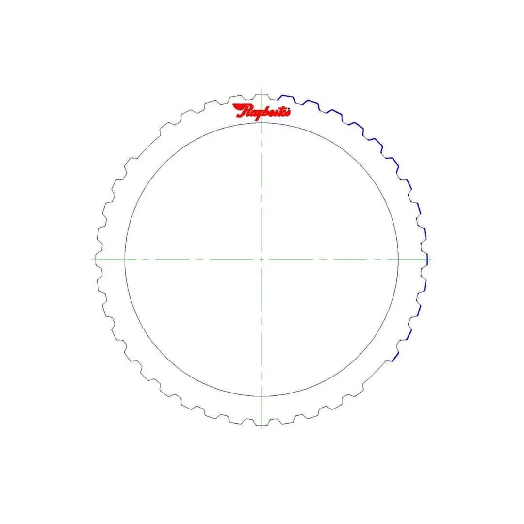 Raybestos 6R140 Intermediate Clutch Steel Plate 511332 (BC3Z-7B442-E) image 3