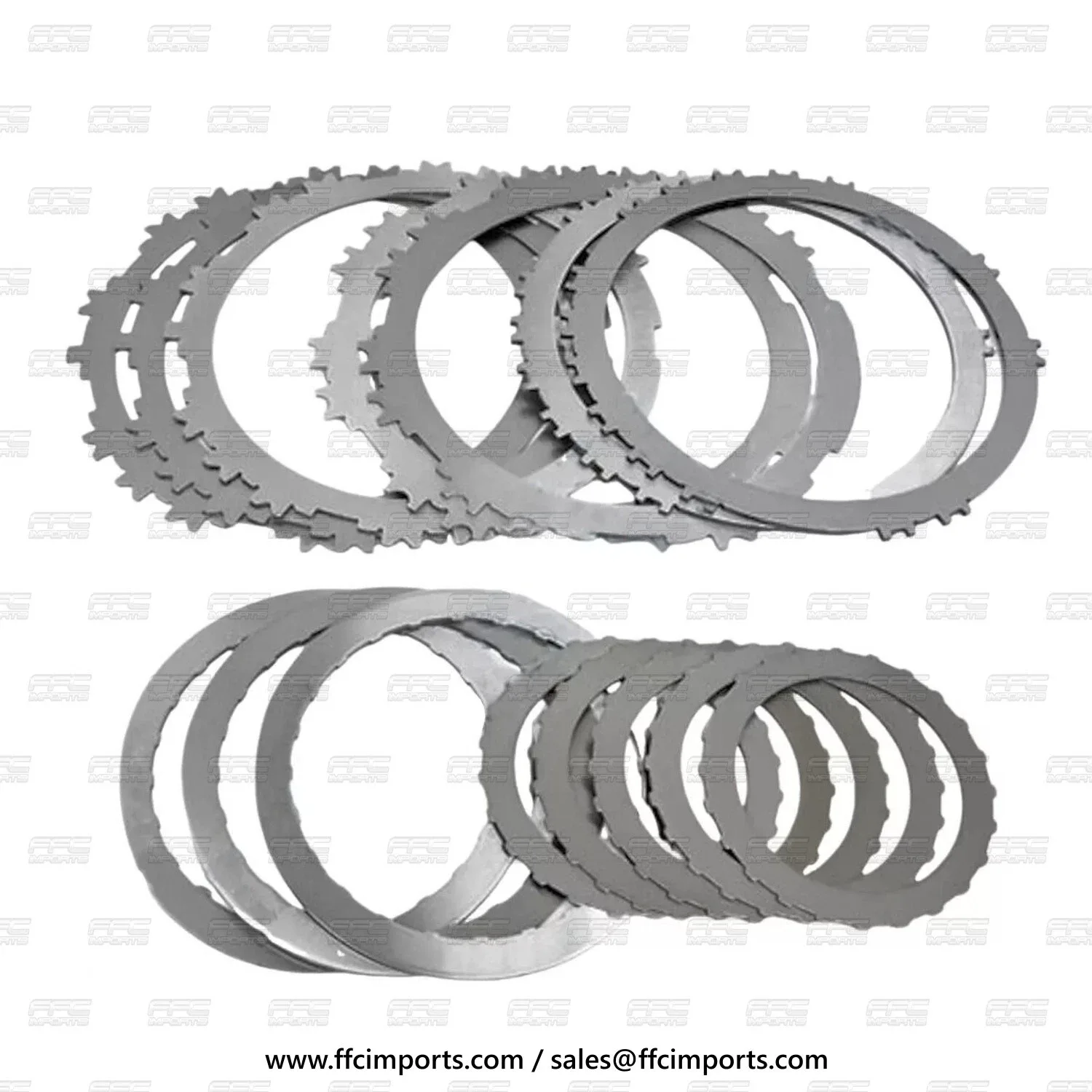 2013+ Ford Escape 6F35 Friction & Steel Clutch Plate Kit — 204752A / 204753A image 3