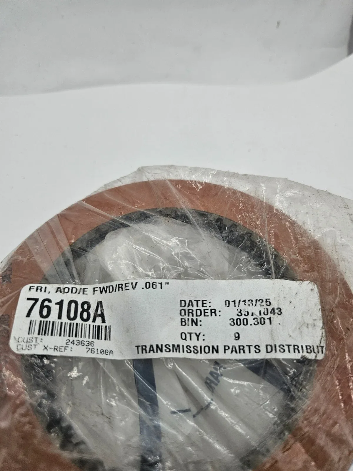 1990+ AOD/E Forward Clutch Plate 76108A image 2
