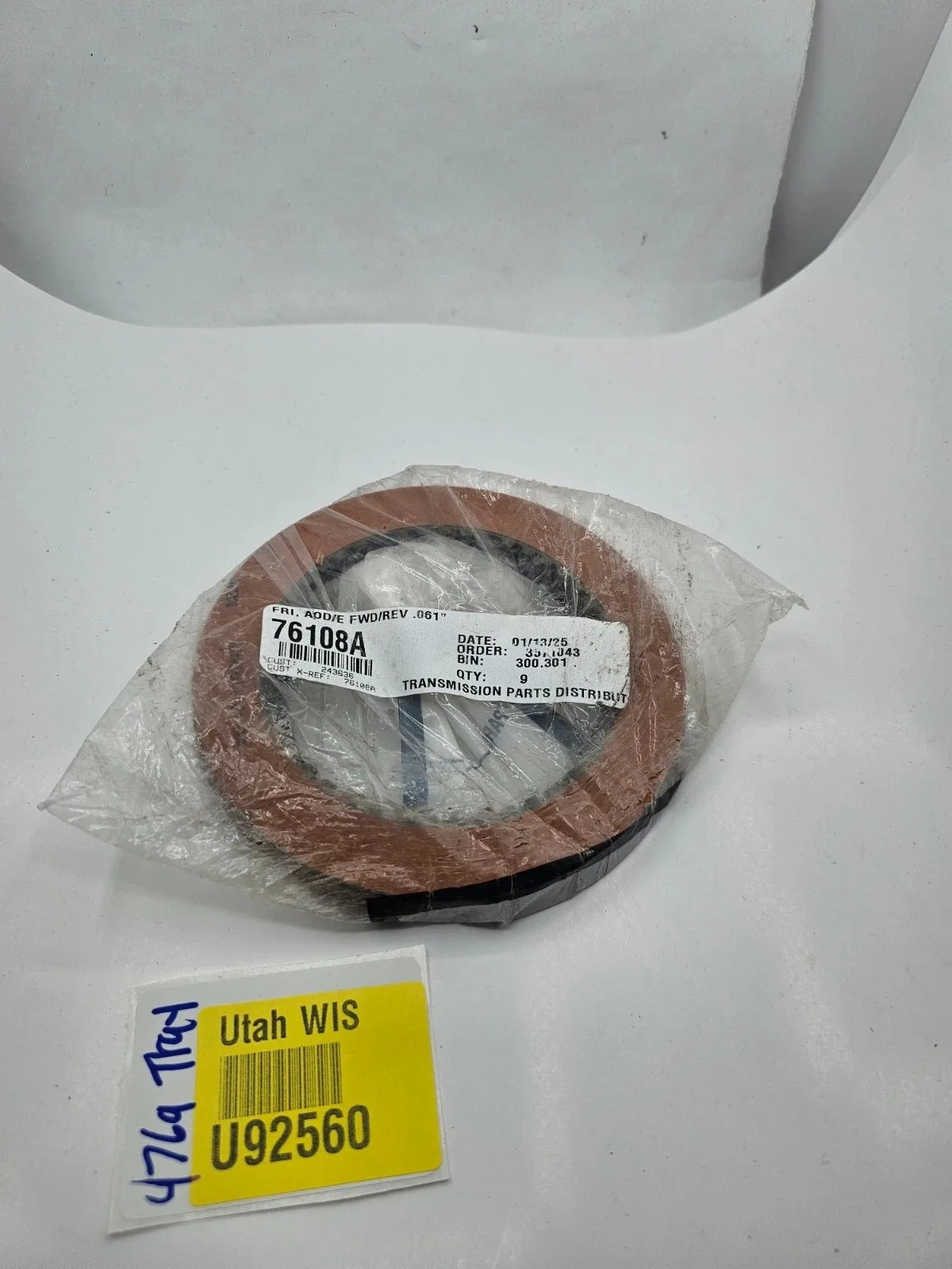 1990+ AOD/E Forward Clutch Plate 76108A image 4