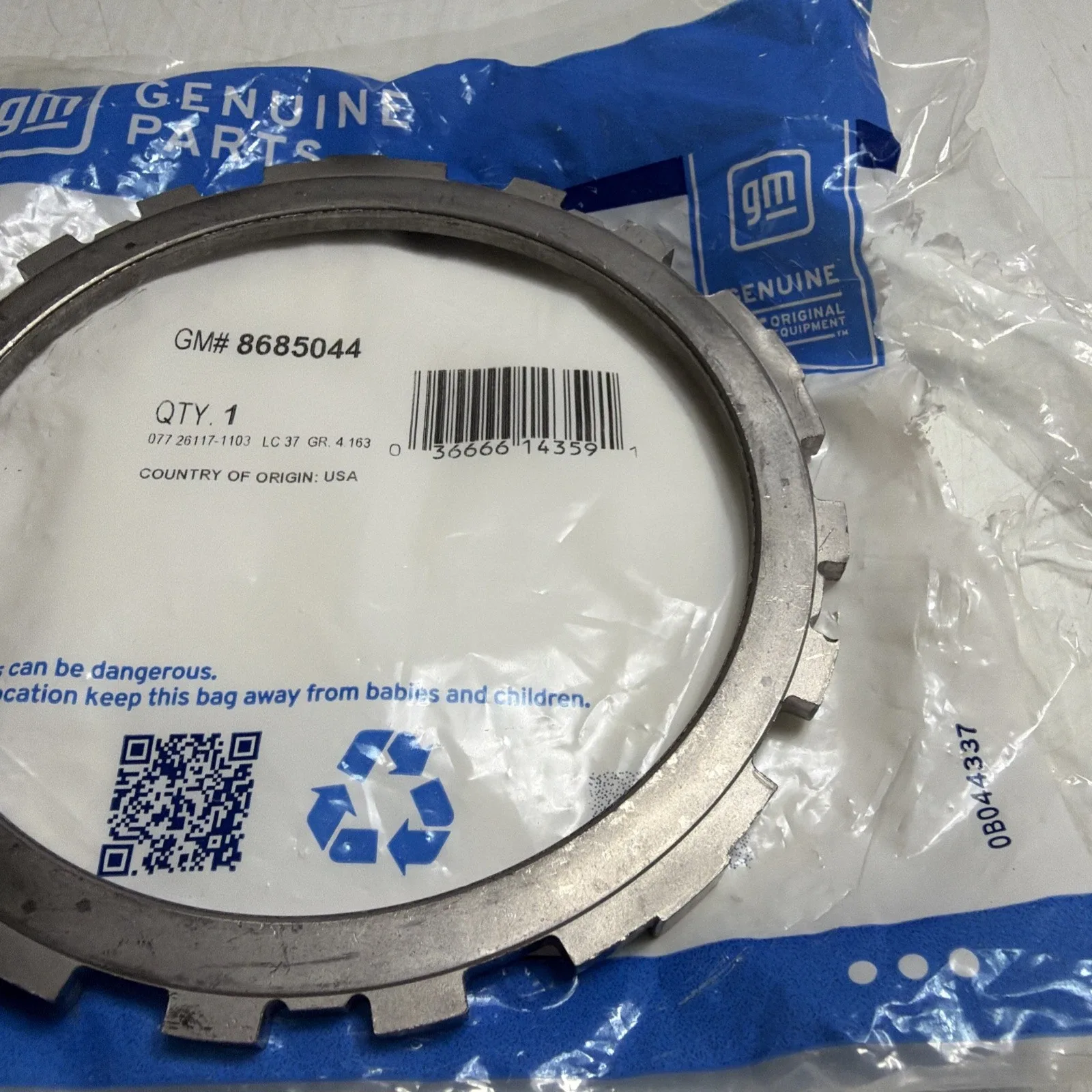 GM 3-4 Clutch Apply Plate for Automatic Transmission - Part 8585044 image 4