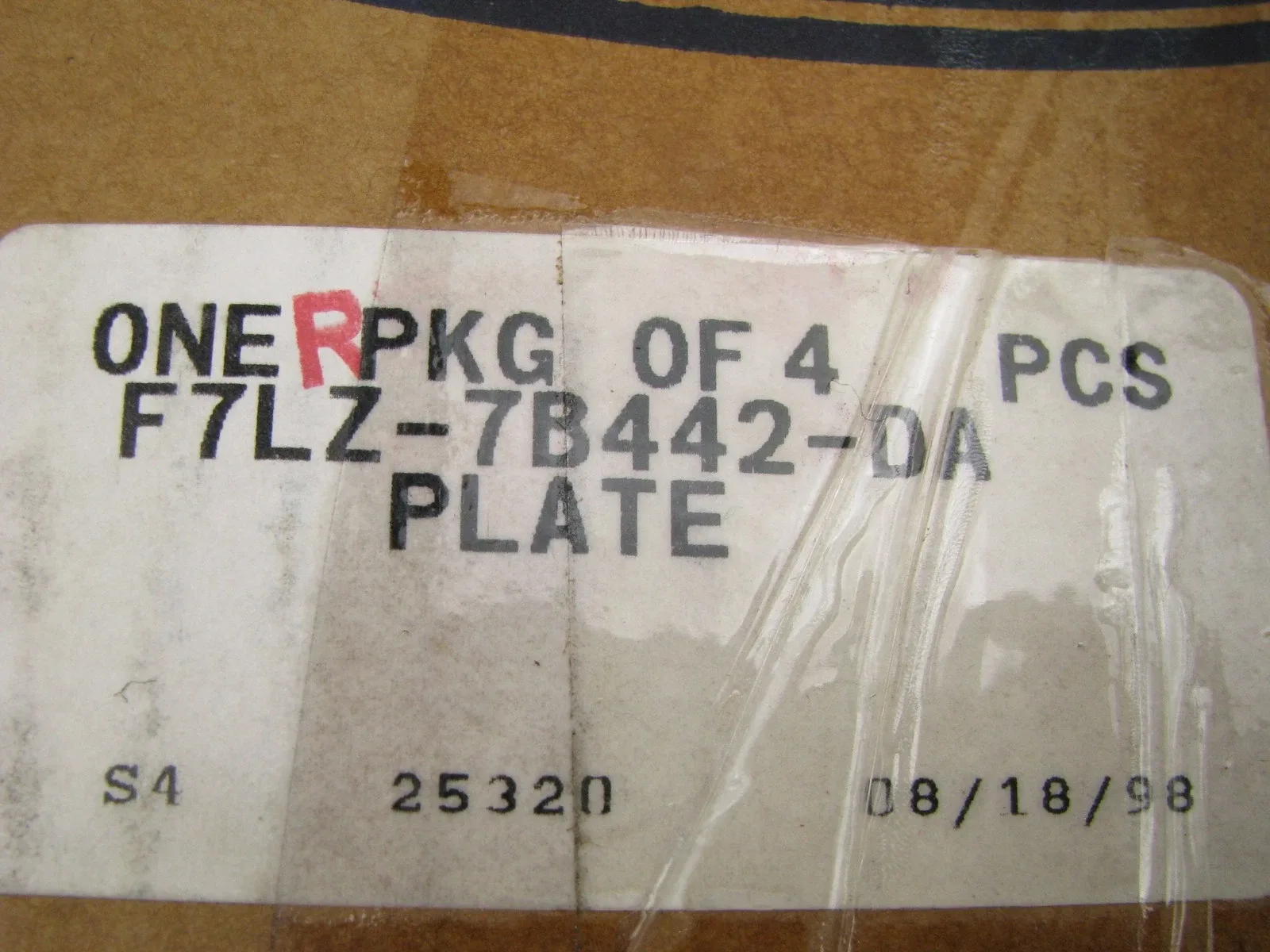 OEM Ford F7LZ-7B442-DA-4 Automatic Transmission Intermediate Clutch Plate (4 pcs) image 2