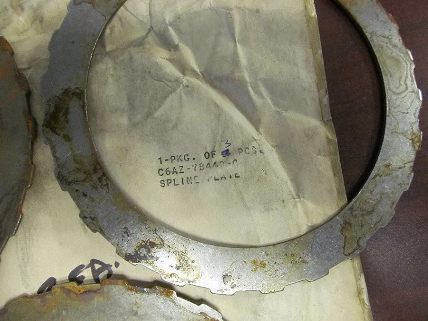 1966-1972 Ford Mustang/Fairlane/Galaxie C6 External Clutch Spline Plate C6AZ-7B442-A image 4