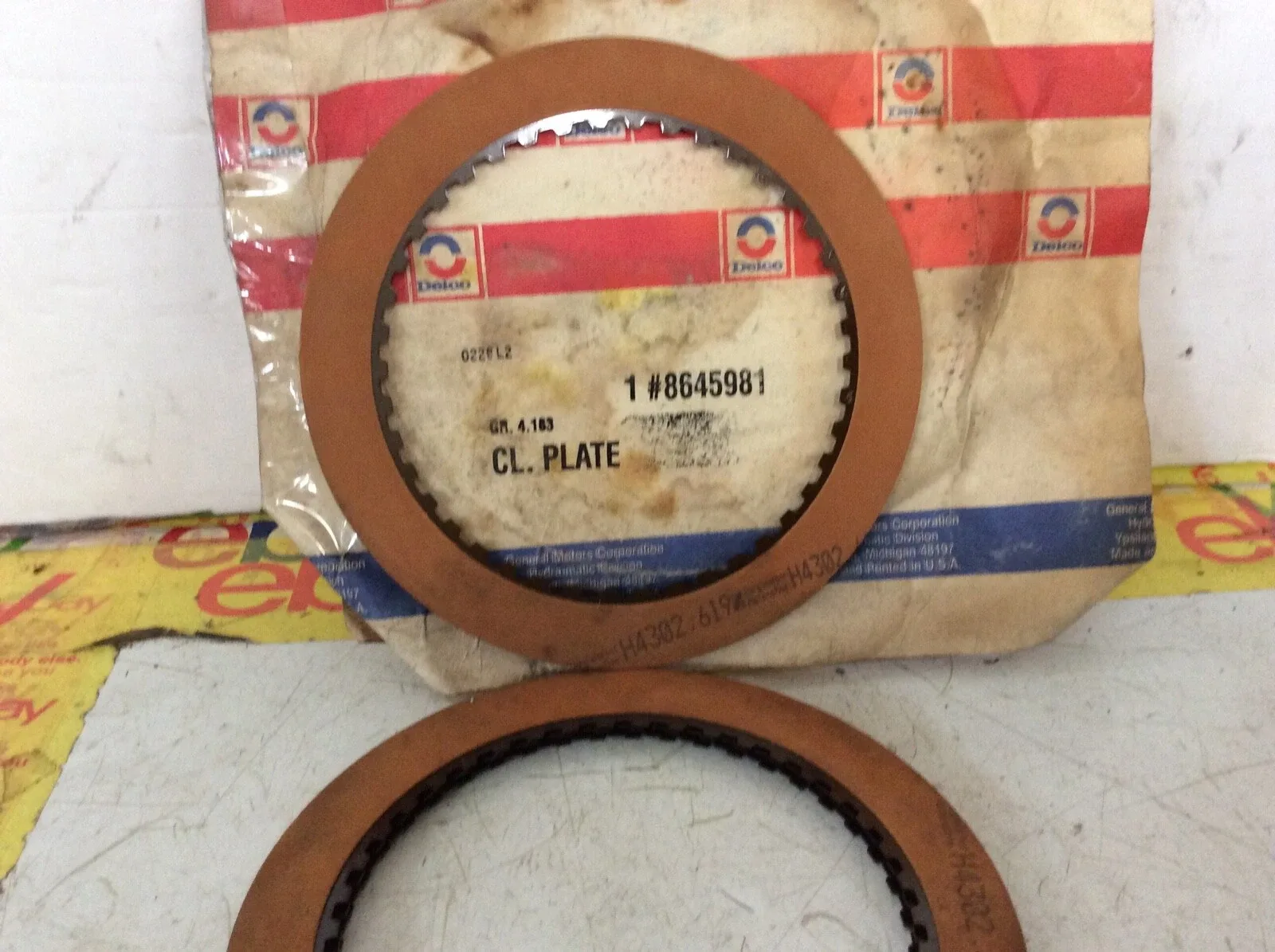 1997-up GM 4T65E Clutch Plate Kit 8645981 / MPN 84570G (5 pcs) image 3