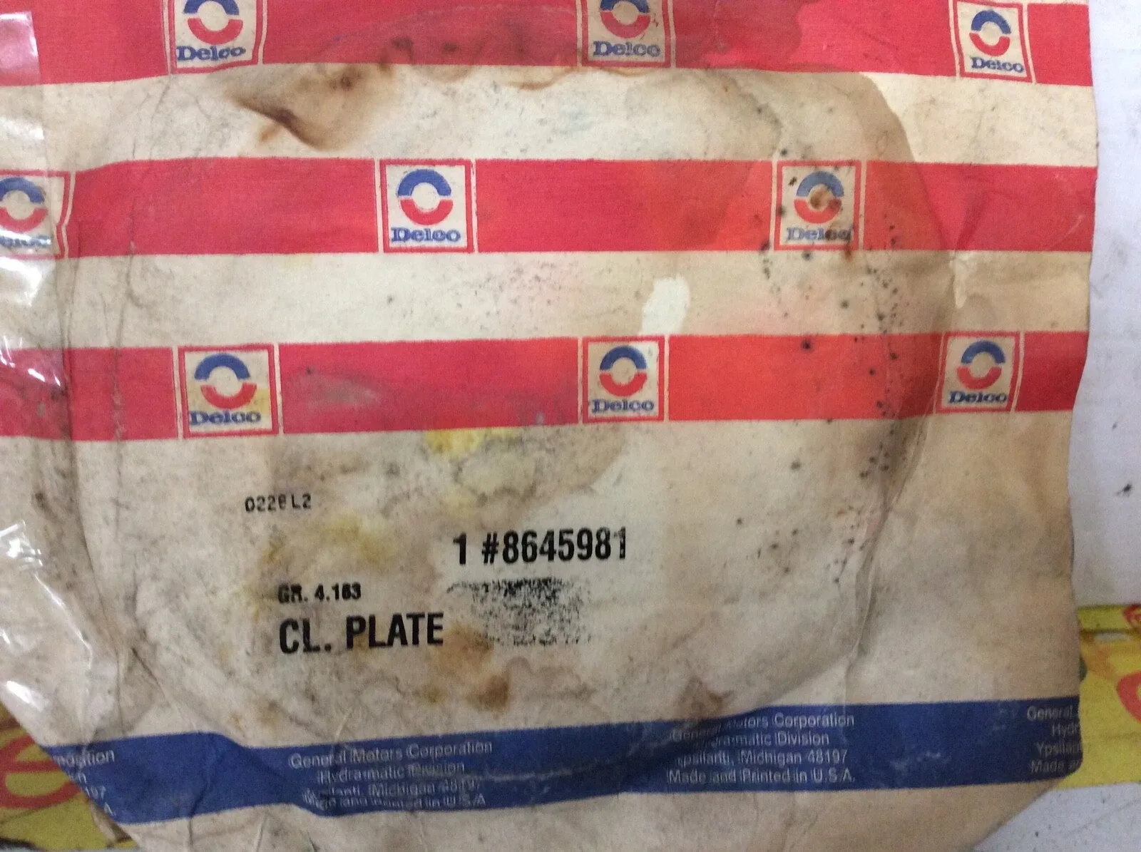 1997-up GM 4T65E Clutch Plate Kit 8645981 / MPN 84570G (5 pcs)