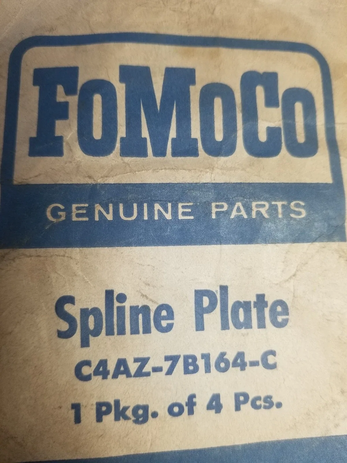 Ford C4 Reverse Clutch Friction Plate C4AZ-7B164-C image 2