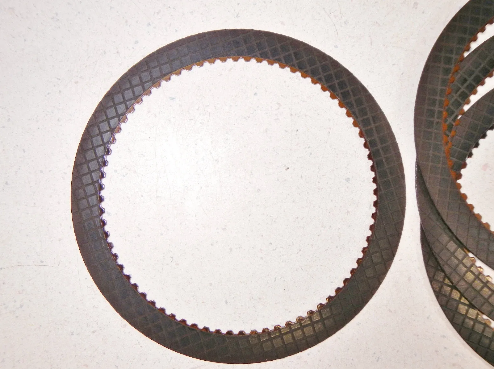 1977 Ford C6 (335) Transmission Reverse Clutch Friction Plates & Rings Set image 3