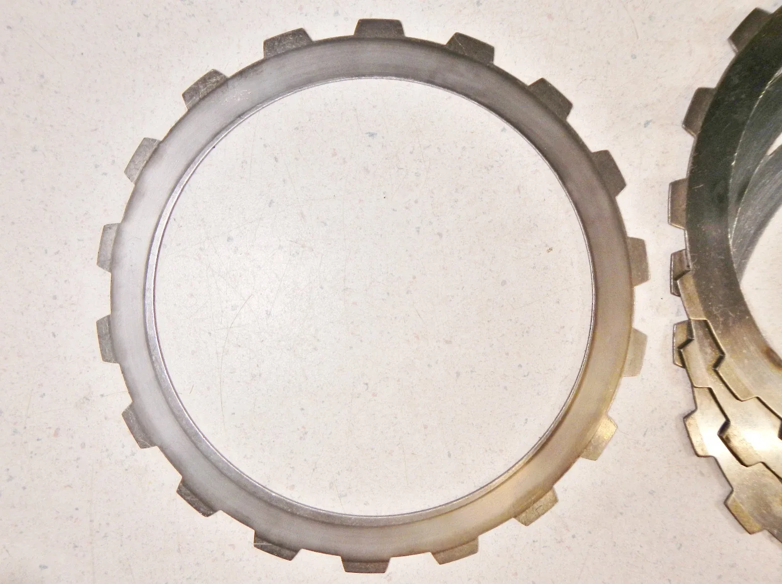 1977 Ford C6 335 Reverse Clutch Steel Disks Rings Plates image 3