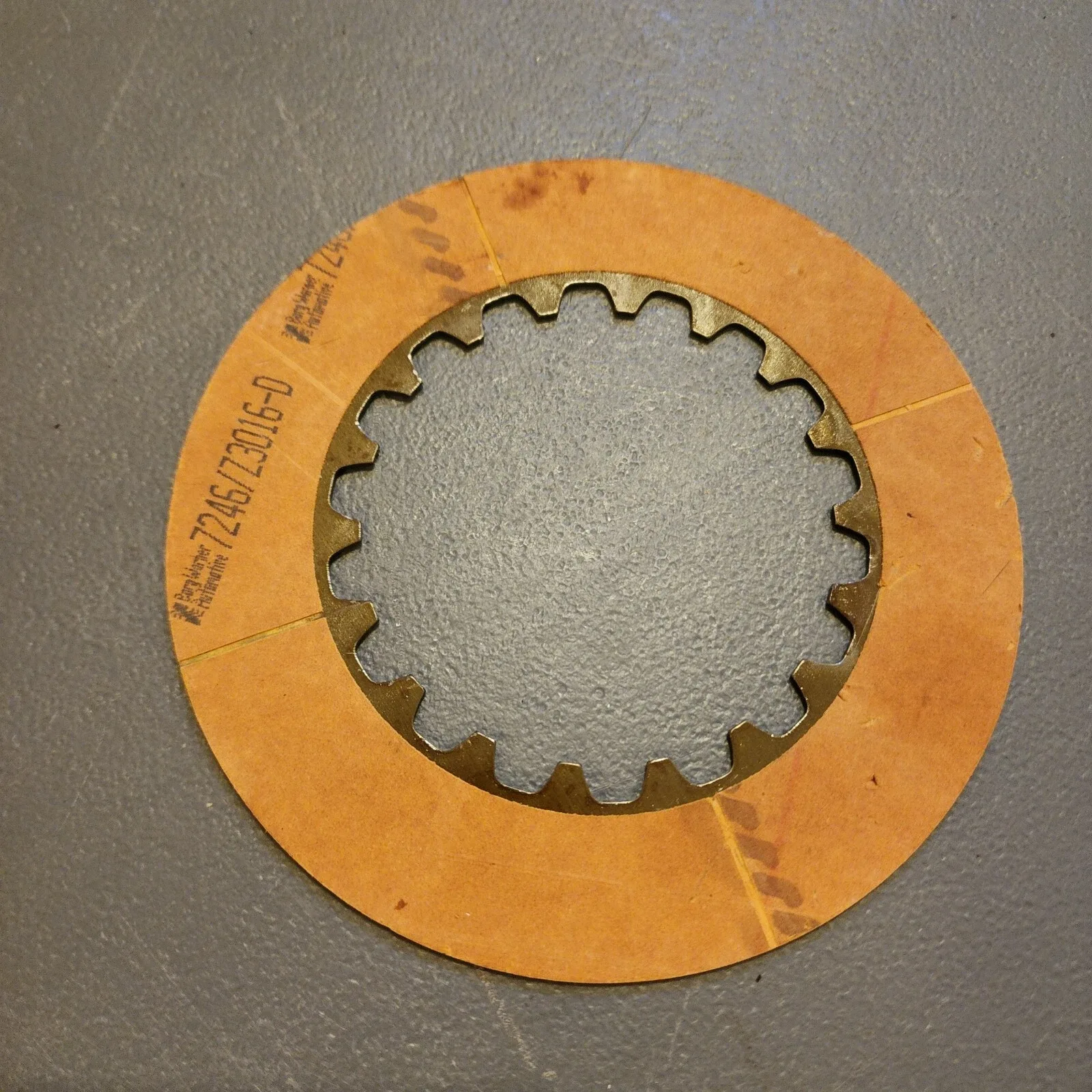 BorgWarner Clutch Plate 7246/Z3016-D (set of 8) image 3