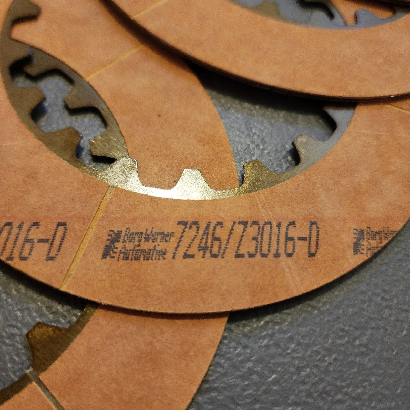 BorgWarner Clutch Plate 7246/Z3016-D (set of 8) image 4