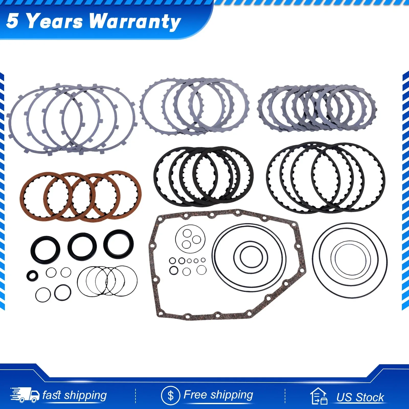 JF414E Transmission Rebuild Kit (Clutch Plates) for Nissan March / Suzuki - SINOCMP