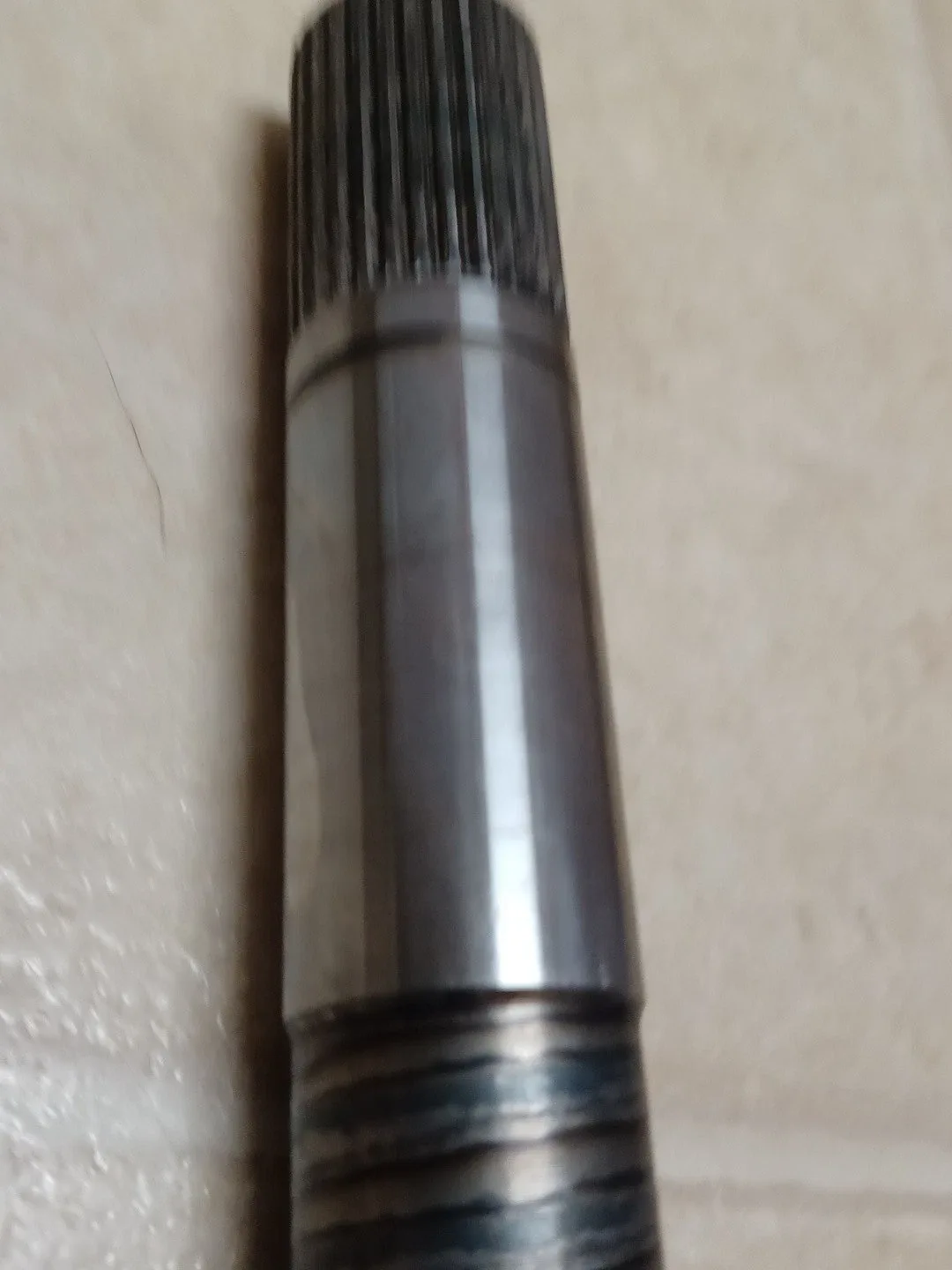 Ford E4OD Input Shaft – Used, Steel (Spline Wear on One End) image 4