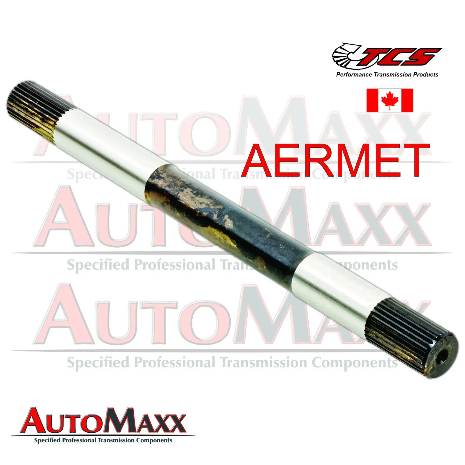 E4OD / 4R100 / 5R110 Billet Input Shaft (AERMET 100) — TCS 499700AR image 2