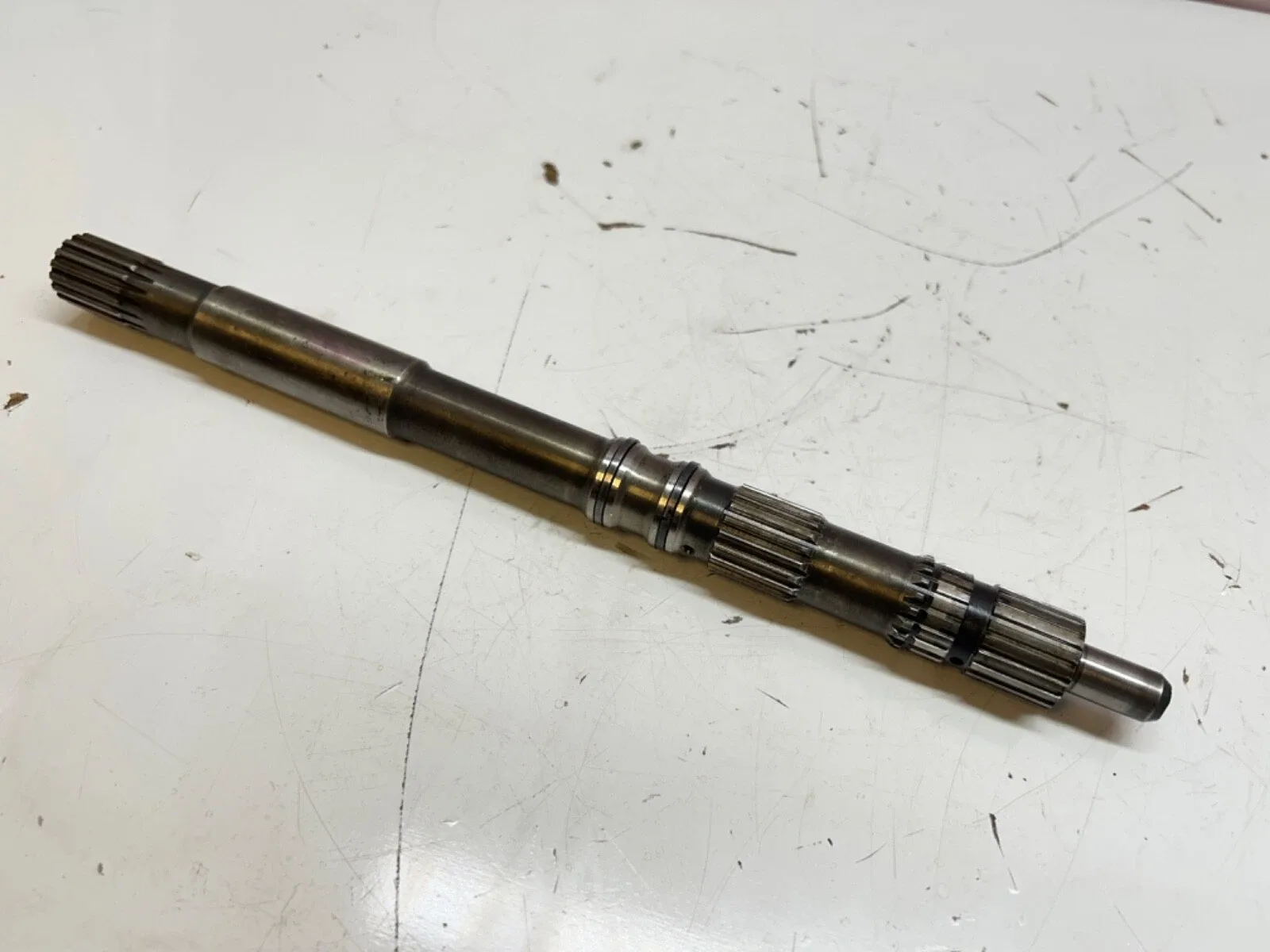 GM Powerglide Input Shaft 17/19 Spline 12-7/8" Long image 3