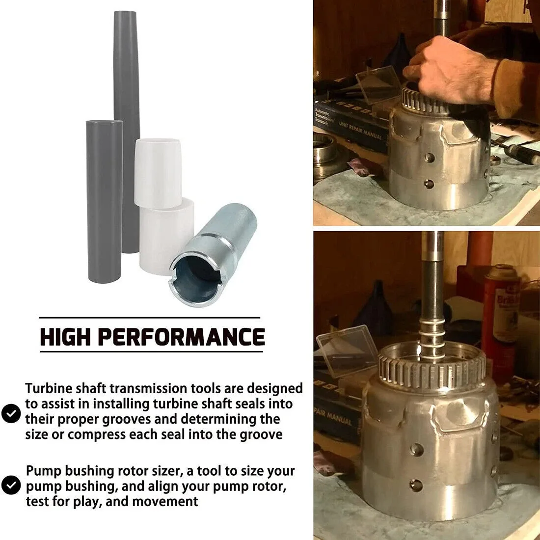 AS-SHOP Input Shaft / Pump Tool Kit for 700R4, 4L60E, 4L70E — MPN 4L60ET3ECONO T-1574ECPMP image 4