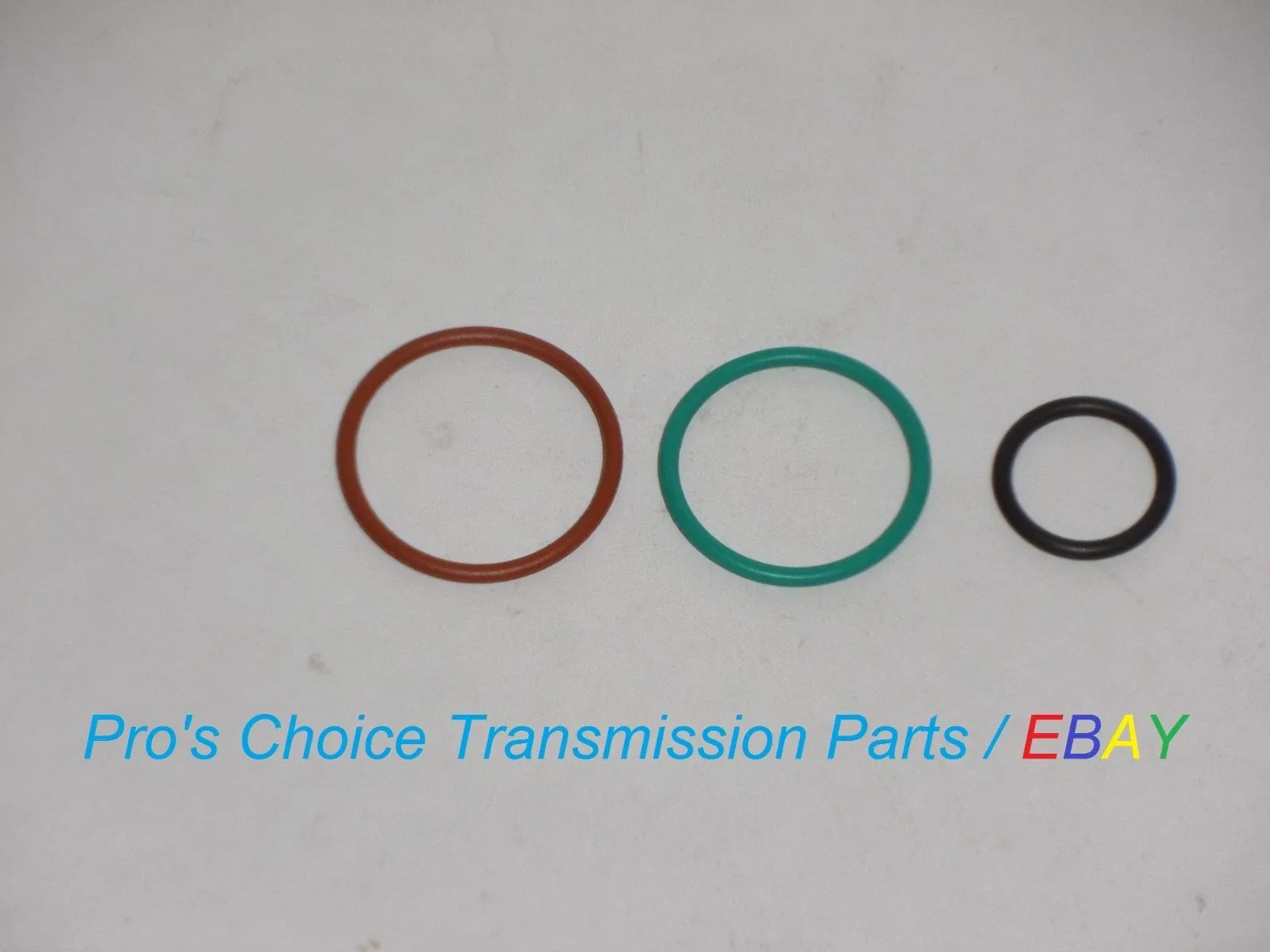Transtec O-Ring Kit for Torque Converter Lockup Clutch to Input Shaft — Fits 4L60E/4L65E/4L70E/4L75E (GMC-TCC-Solenoid-Front-Pump-Stator-Turbine-Housing)