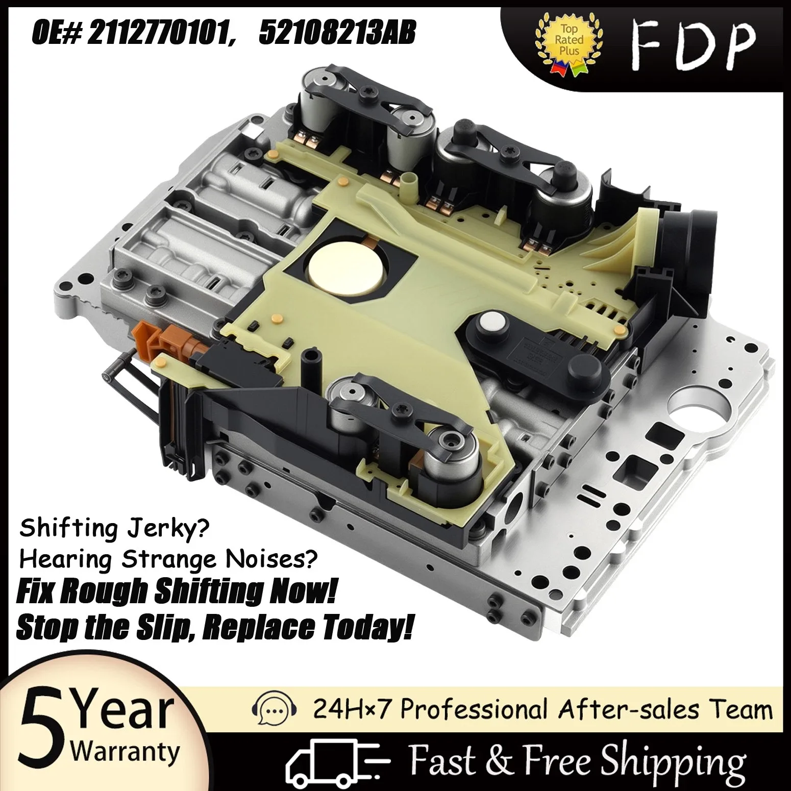 FDP Valve Body w/ Conductor Plate for 722.6 Transmission — MPN 2112770101