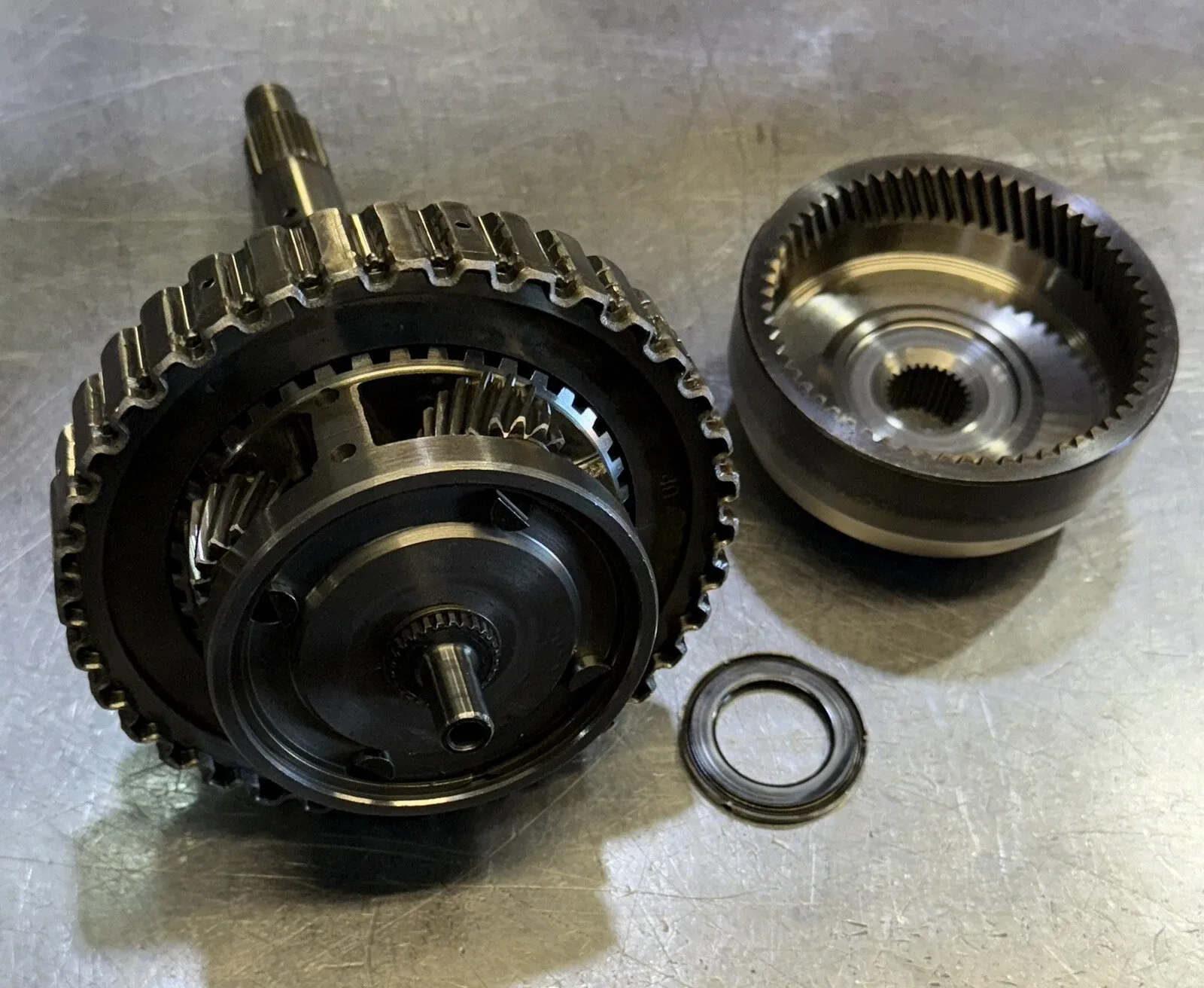 2004R Transmission Input Drum Assembly with Input Shaft image 2