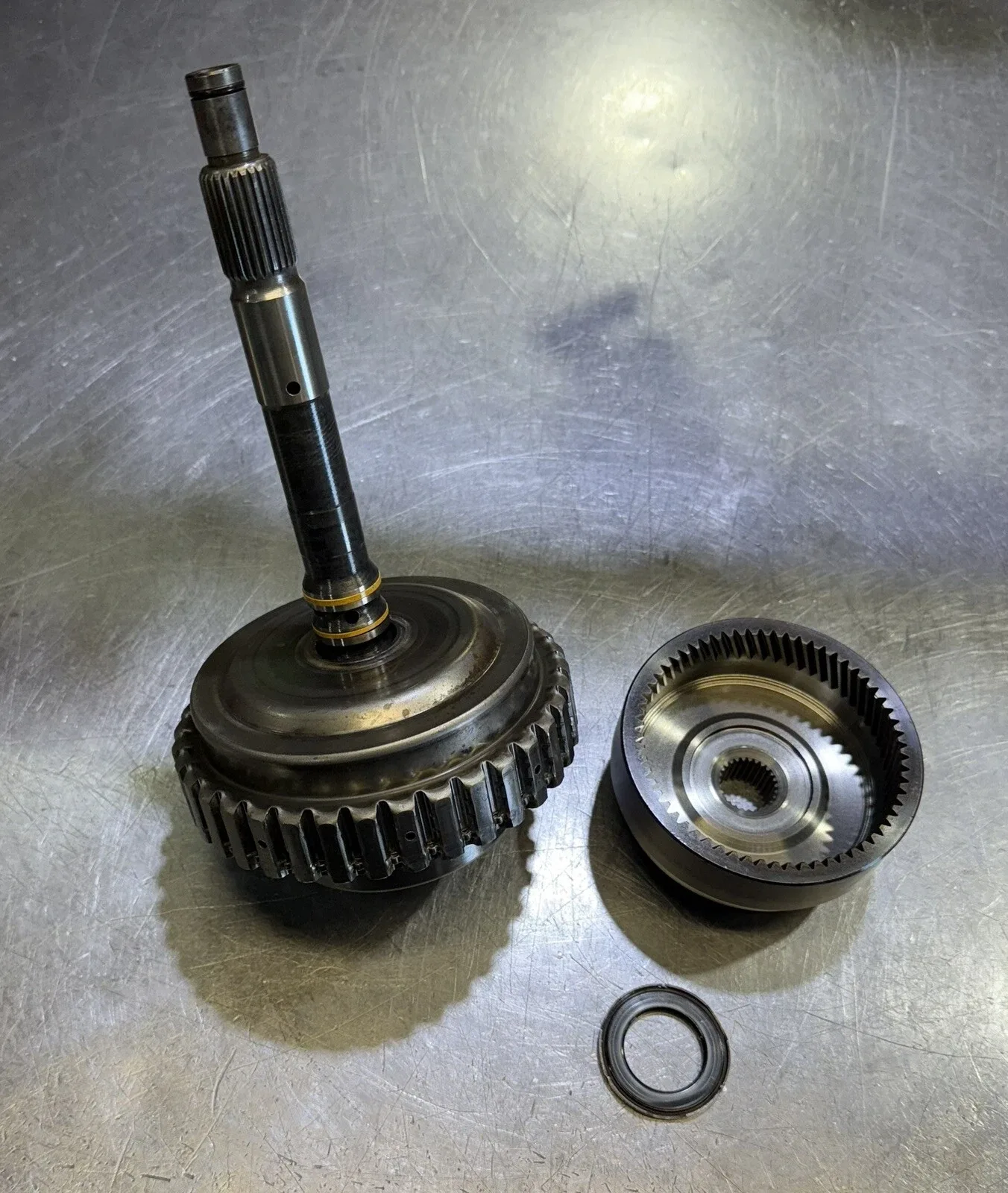 2004R Transmission Input Drum Assembly with Input Shaft image 4