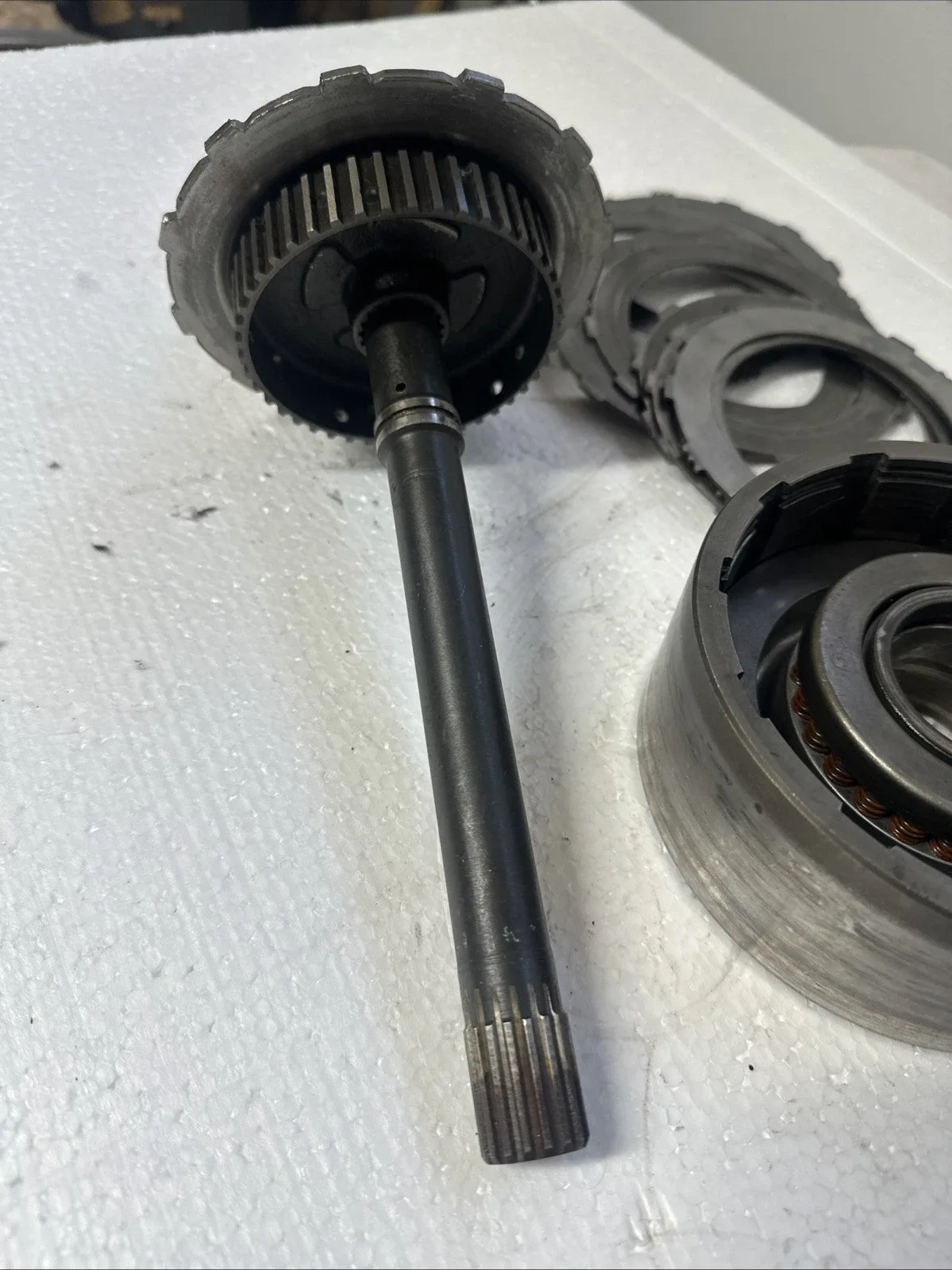 GM Powerglide Stator Support with Input Shaft & Pump Drive Gear — OEM Used image 3