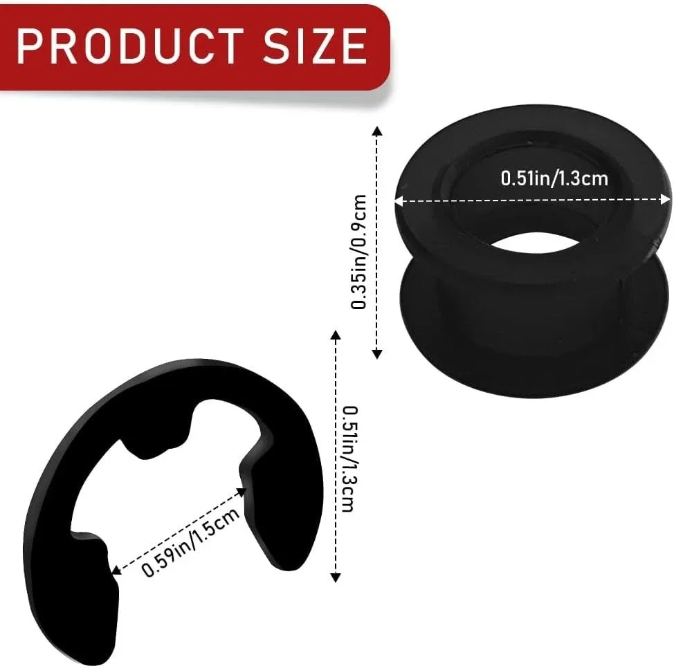 Shifter Cable Bushing Kit 33835-0800 — Purple & Black Repair Sleeves image 4