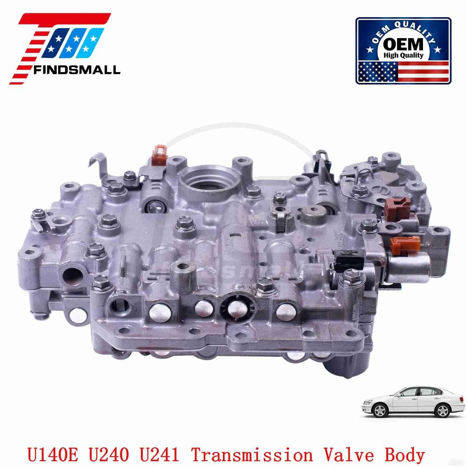 2006-2013 Toyota Transmission Valve Body U140E U240E (MPN 35210-21010 / 35290-21010 / 35220-21020) image 2