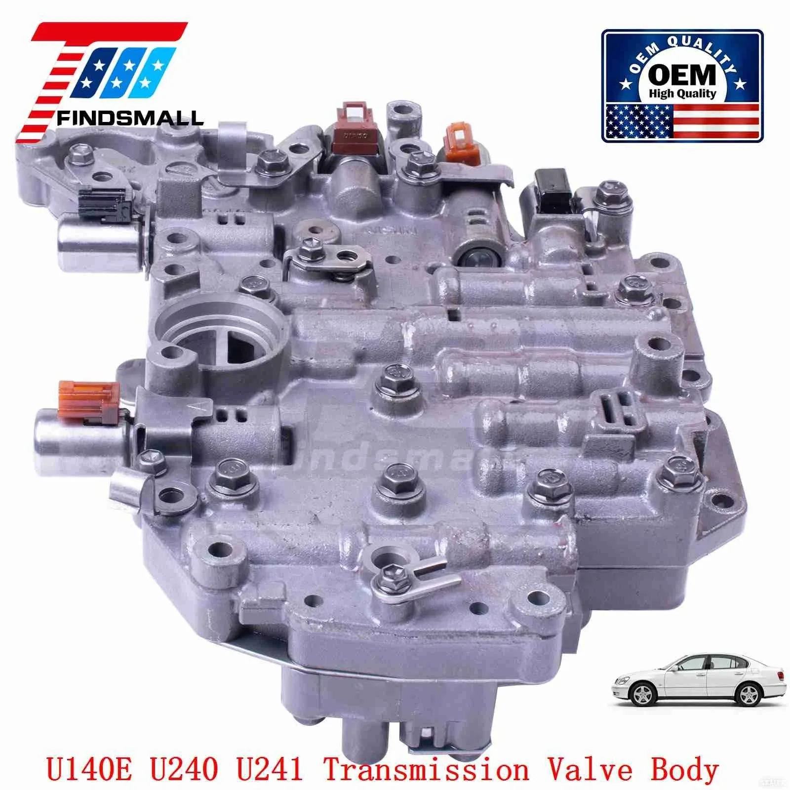 2006-2013 Toyota Transmission Valve Body U140E U240E (MPN 35210-21010 / 35290-21010 / 35220-21020) image 3