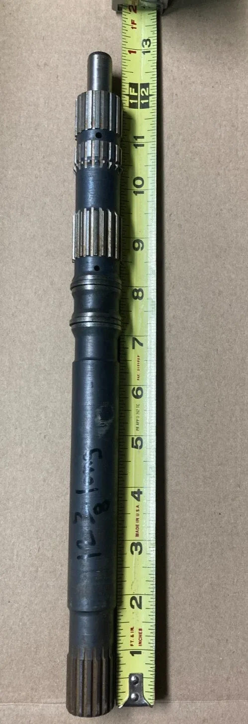 ALUMINUM POWERGLIDE INPUT SHAFT    12 5/8" LENGTH